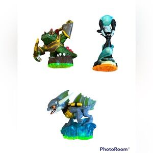 Skylanders Spyro’s Adventure adventure pack 3 pc set hex dino-rang zap loose